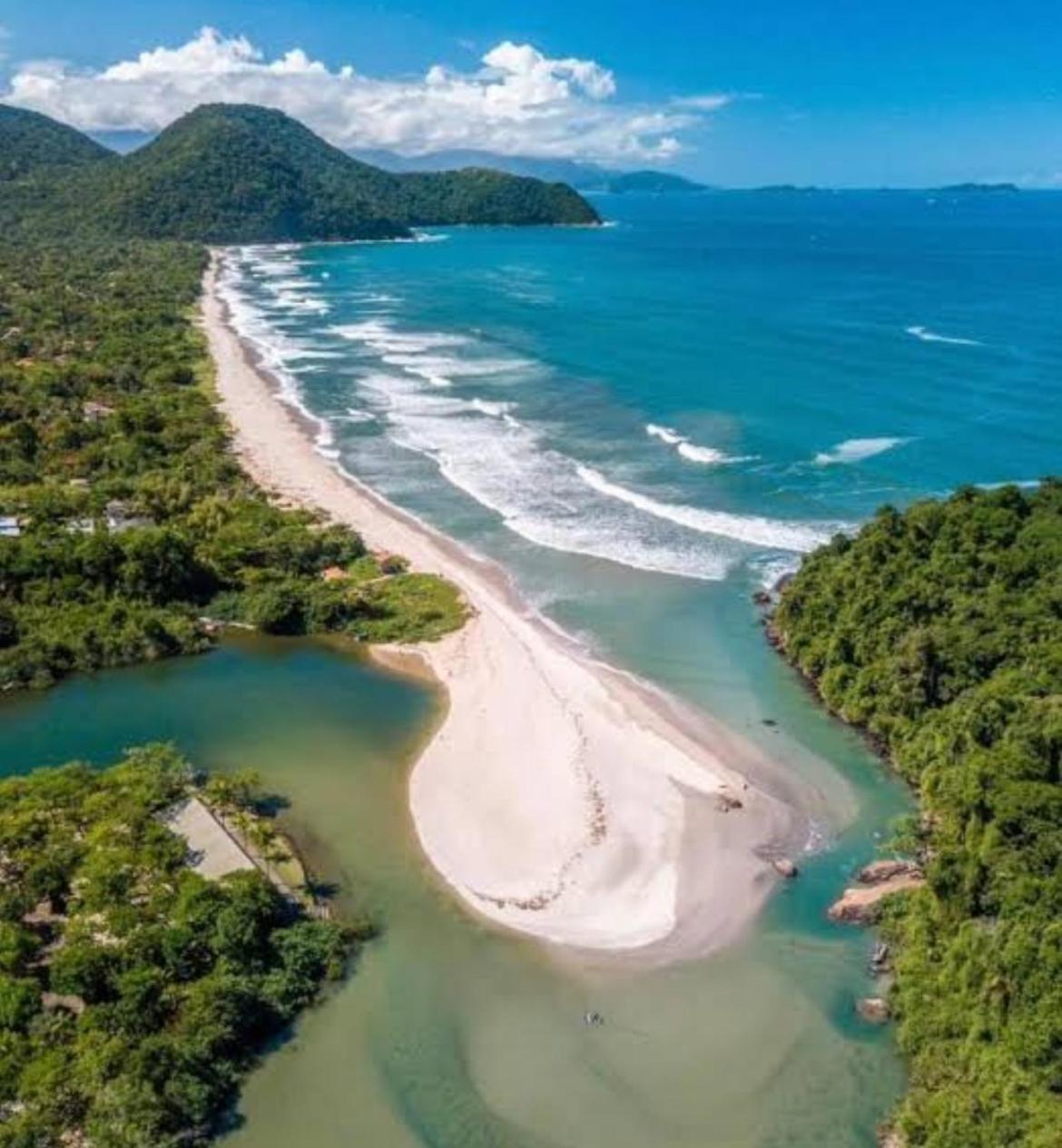 Casa Fiji - Suites Luxo - Praia De Itamambuca - Ao Lado Da Praia Убатуба Экстерьер фото